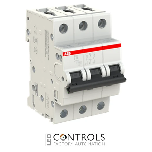 S203-B16 Miniature Circuit Breaker - 3P - B - 16 A