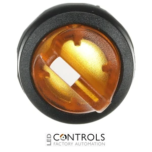1SFA611221R1103 ABB M2SSV2-11Y Two-Position Illuminated Selector Switch