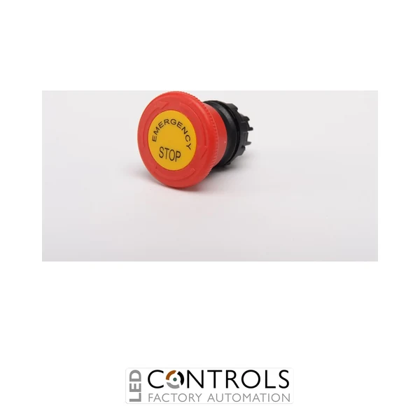 EMAS CPDEE EMAS EMERGENCY STOP BUTTON HEAD 40MM TWIST RELEASE WITH LEGEND