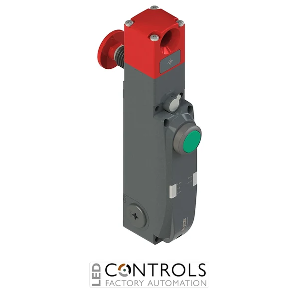 NG 2D7E411G Pizzato NG series safety switch with lock and integrated control devices