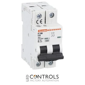 P1MB2PC03 - MINIATURE CIRCUIT BREAKER 2P CURVE C 3A