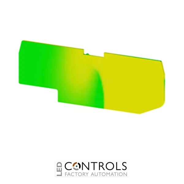 EPSCPD2.5CPE IMO End Plate for Earth Spring Clamp Terminal With Plug Entry