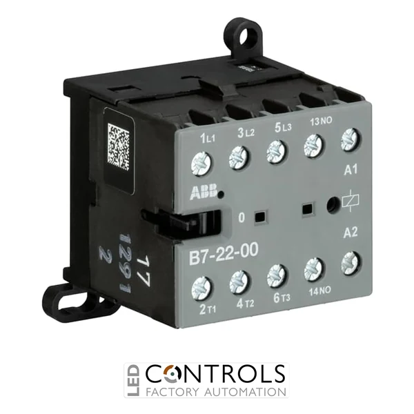 GJL1311501R0003 ABB B7-22-00-03 B7 Mini Contactor 48 V AC Coil 2NO 2NC Screw Terminals