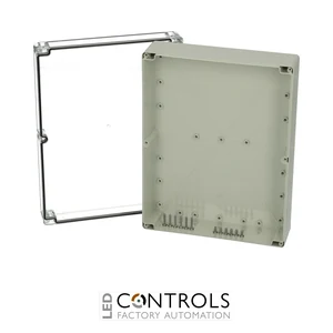 7022871 Fibox PCT 233009 Enclosure, Polycarbonate Clear transparent cover