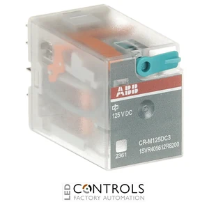 1SVR405612R8200 ABB CR-M125DC3 Pluggable Interface Relay 125 V DC 3 c/o 10 A - image 2
