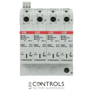 2CTB803873R5300 ABB OVR T2 4L 40-440 P TS QS Type 2 Surge Protective Device