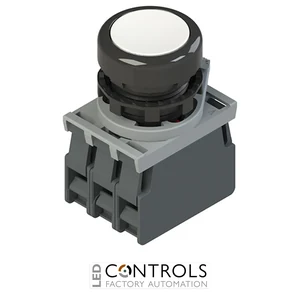 E2 AC-DXBC0400 Pizzato Complete unit with illuminated pushbutton, fixing adapter and contacts