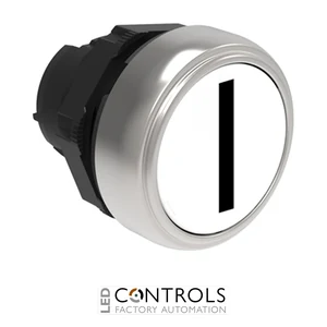 LOVATO LPCB1118 WHITE FLUSH PUSH-BUTTON I