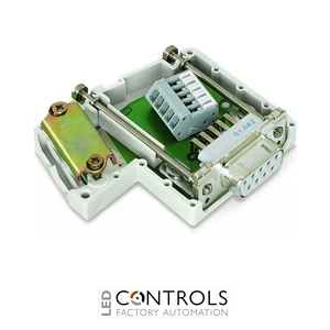 Wago 750-961 Interbus Fieldbus Connector (In), 9-Pole Light Gray