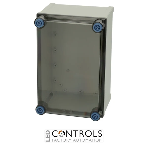 8113038 Fibox CAB PCQ 302017 T Enclosure, Polycarbonate Smoked transparent cover