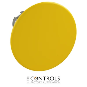 1SFA184053R9003 ABB P9MEM6GN Yellow 60 mm Momentary Mushroom Pushbutton
