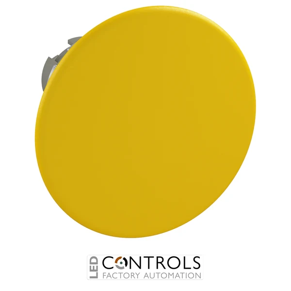 1SFA184053R9003 ABB P9MEM6GN Yellow 60 mm Momentary Mushroom Pushbutton