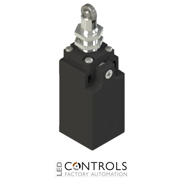 LRC11A17 IMO Limit Switch, Compact Roller Piston Plunger M12 Neck