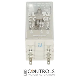 1SVR405611R3000 ABB CR-M230AC2 Pluggable Relay 2C/O 230VAC