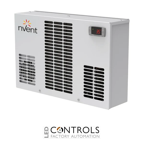 EGOS3BT1B nVent Hoffman Vertical Indoor Air Conditioner, 300 W, 230 V, Galvanized Steel 345x525x136