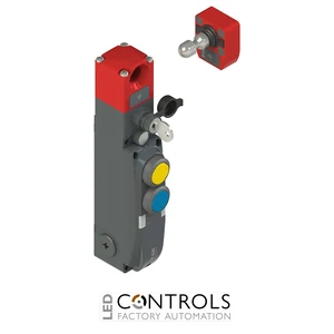 NG 2D5D415T-F31 Pizzato NG series safety switch with lock and integrated control devices, with actuator