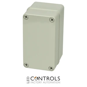 8724306 Fibox PC C 85 G Enclosure, Polycarbonate Grey cover