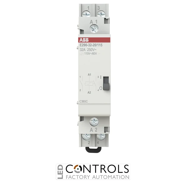 2TAZ322000R2022 ABB E290-32-20/115 Latching Relay 2NO 32 A 115 V AC / 60 V DC