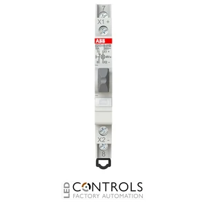 2CCA703260R0001 ABB E217-16-01B48 Illuminated Pushbutton 1NC White LED 16 A