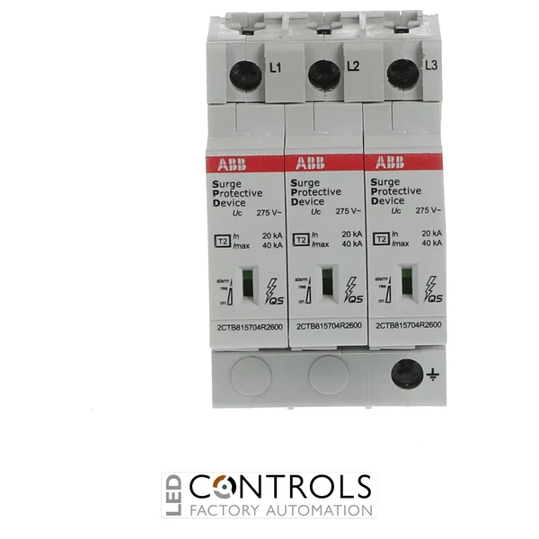 2CTB815704R1800 ABB OVR T2 3L 40-275s P QS Type 2 Surge Protection Device