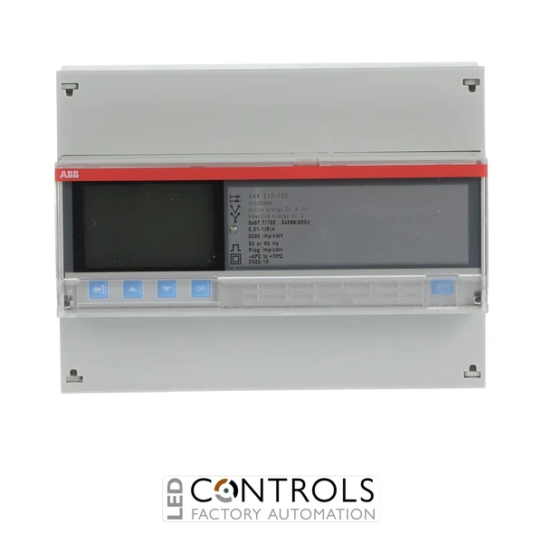 2CMA170534R1000 ABB A44 212-100 Three-Phase CT/VT-Connected Energy Meter with Modbus RS-485