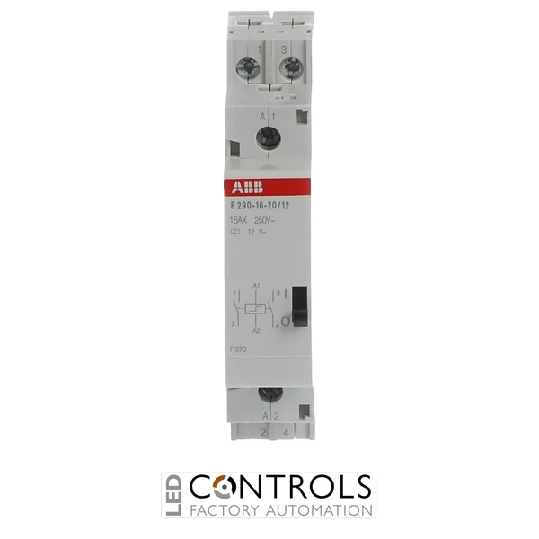 2TAZ312000R2052 ABB E290-16-20/12 Latching Relay 2NO 16 A 12 V AC