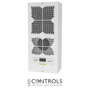 NOX10B0E1U00000 nVent Hoffman Vertical Outdoor Air Conditioner, 1000W, 230V Galvanized Steel, 783x348x220 UL