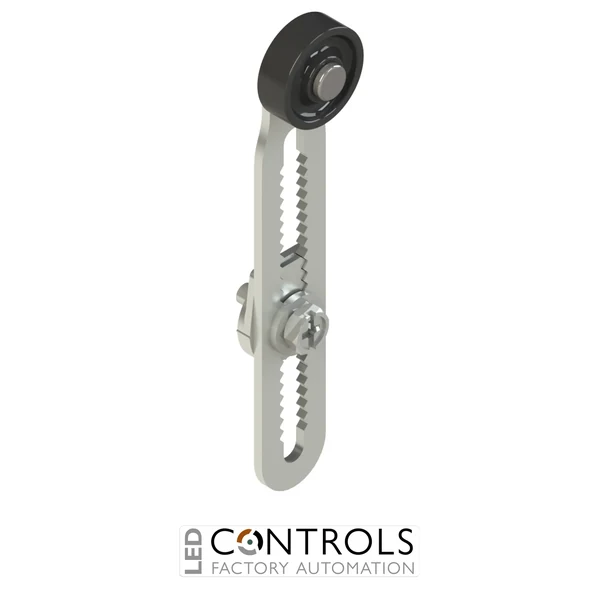 VF LE56 Pizzato Adjustable safety lever with technopolymer roller, 20 mm diameter