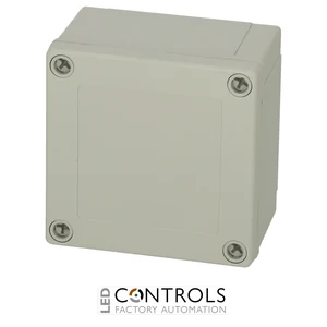 6011331 Fibox PC 95/60 HG Enclosure, Polycarbonate High base, grey cover