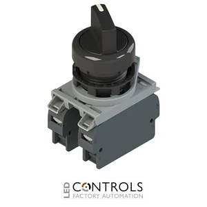 E2 AC-DXBC2200 Pizzato Complete unit with 4 positions selectors, fixing adapter and contacts
