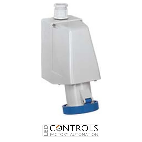 PEW6363PP Ilme Wall mounted socket 63 amp 230 volt 3 pole IP67