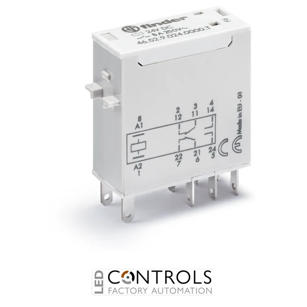 Finder 46.52.9.072.0000T - 46 Series Miniature Industrial relays - Railway