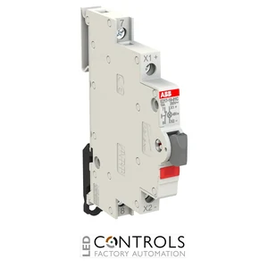 2CCA703261R0001 ABB E217-16-01C48 Illuminated Pushbutton 1NC Red LED 16 A - image 3