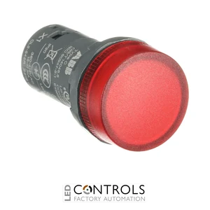 1SFA619403R5421 ABB CL2-542R Compact Red LED Pilot Light 380-415 V AC - image 3