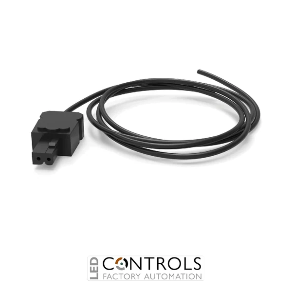 CELC3001PB nVent Hoffman Compact LED Light Connection Cable, CELC, 3000mm, Black, Plastic