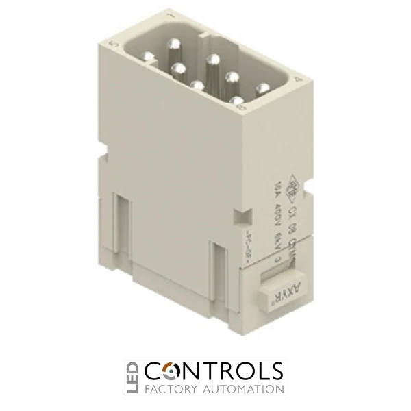 CX 08 CYM ILME Male insert mixo 8p 16 amp AXYR