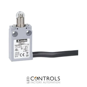 KPB2S11 - TOP ROLLER PREWIRED METAL 1NO+1NC SNAP A