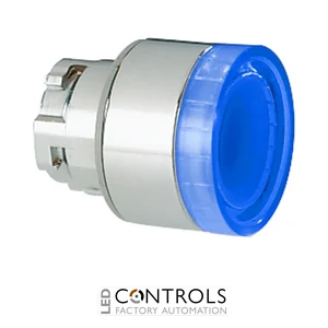 8LM2TBL106 - BLUE ILLUMINATED FLUSH BUTTON ACTUATOR