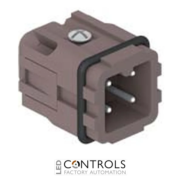 CKM03RY Ilme Male insert 3 pole and earth 10 amp screw