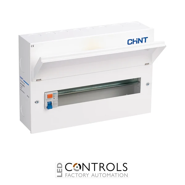 nx3-16rcd chint 14 available ways with  80a rcd metal consumer unit