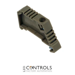 ES1GREY IMO End Bracket, Screw Type For 35mm DIN Rail