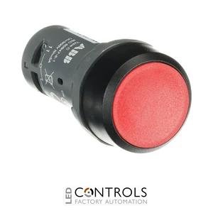 1SFA619100R1051 ABB CP1-10R-02 Compact Pushbutton Red 2NC - image 3