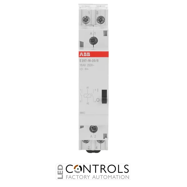 2TAZ311000R2062 ABB E297-16-20/8 Installation Relay 2NO 16 A 8 V AC