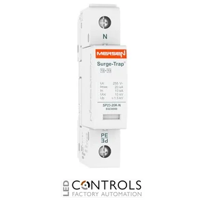 Mersen Surge Protector Type 2+3 SPD 1 Pole Neutral 10KA N-PE