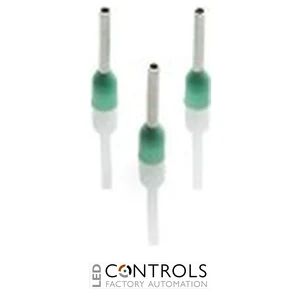 CEF034G Partex FERRULE 0.34MM GREEN SINGLE (100)
