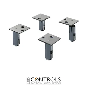 SO2859.000 Rittal Levelling foot for H: 85 - 115mm Stainless steel