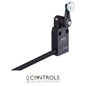 EMAS L66K13MEM121 EMAS L66 SERIES LIMIT SW.SNAP ACTION 1NC+1NO METAL ROLLER IP67 2MT CABLE