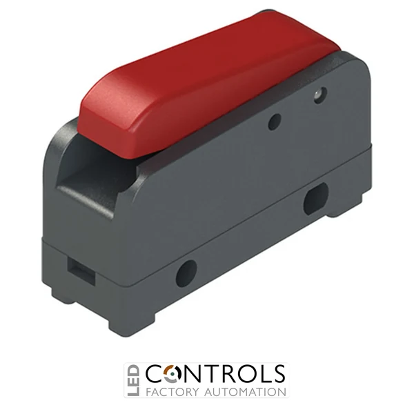 MS 49 Pizzato Microswitch with red push button