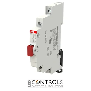 2CCA703151R0001 ABB E215-16-11C Pushbutton 1NO/1NC 16 A Red - image 2