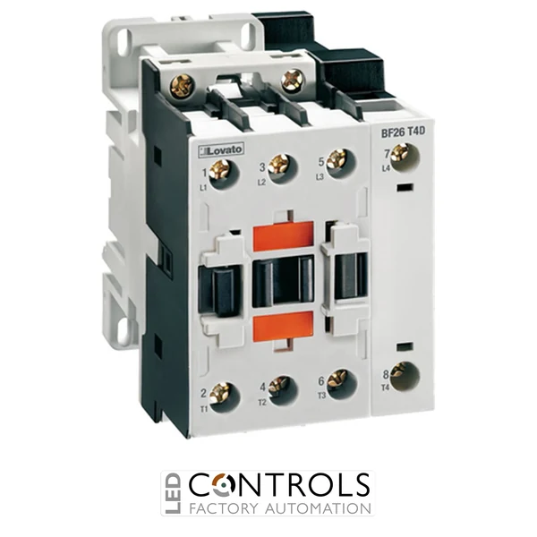 BF26T2L048 - 4P CONTACTOR 2NO+2NC 45A AC1 48VDC L.C.